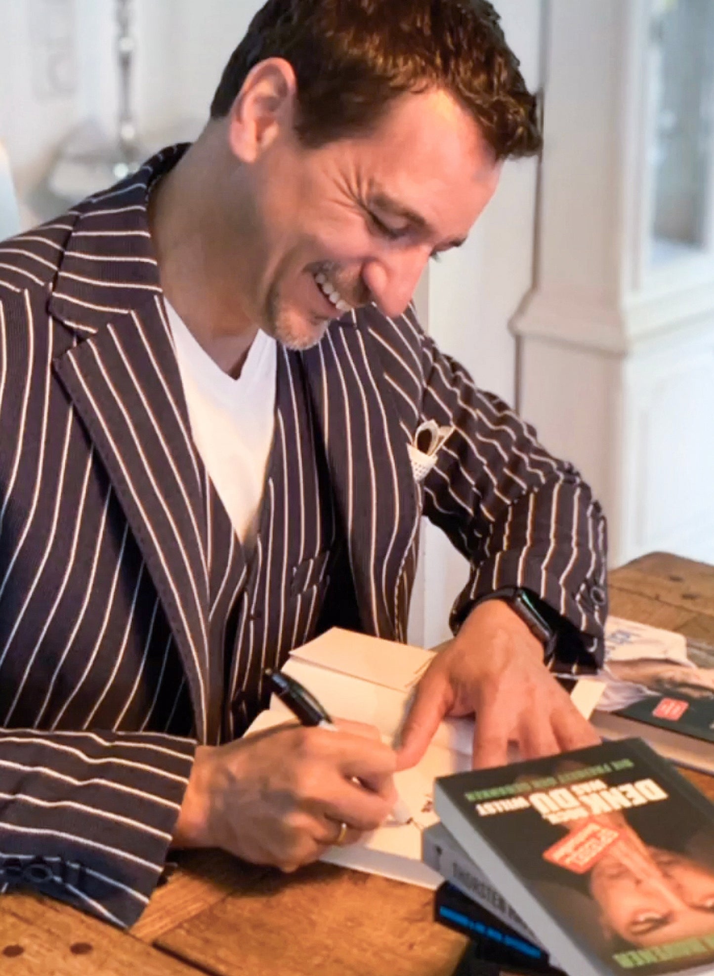 DENK DOCH, WAS DU WILLST / Handsigniertes Buch